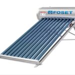 CALENTADOR SOLAR DE AGUA 10 TUBOS, 130L, 3 PERSONAS, FOSET    45270