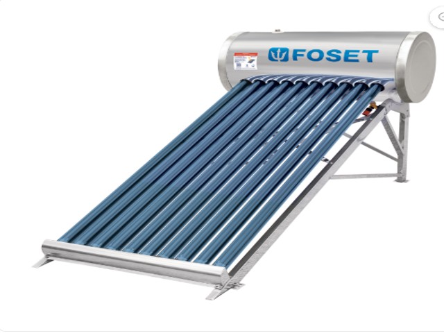 CALENTADOR SOLAR DE AGUA 10 TUBOS, 130L, 3 PERSONAS, FOSET    45270