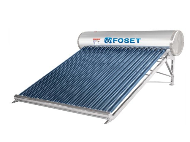 CALENTADOR SOLAR DE AGUA, 20 TUBOS, 240L, 7 PERSONAS, FOSET   45273