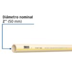 TUBO DE 2" DE CPVC HIDRÁULICO RD 11 DE 3 M, FOSET  45562