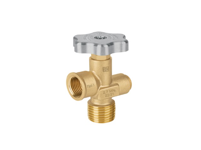VÁLVULA PARA CILINDROS DE GAS LP HASTA 45 KG, FOSET  47651