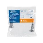 MANGUERA PARA BOILER, ACERO INOX, 3/4"X3/4", 40 CM, FOSET 49129