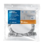 MANGUERA PARA BOILER, ACERO INOX, 3/4"X3/4", 60 CM, FOSET  49130