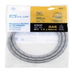 MANGUERA PARA GAS, ALUMINIO, 3/8" X 3/8", 200 CM, FOSET  49140