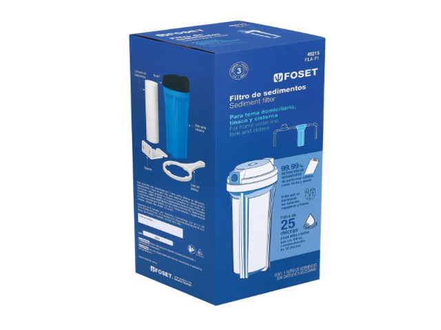 FILTRO PARA AGUA, FOSET  49215