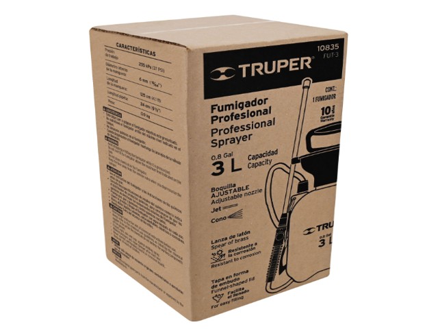 FUMIGADOR JARDINERO 3 L (0.8 GAL), TRUPER 10835 - Image 2