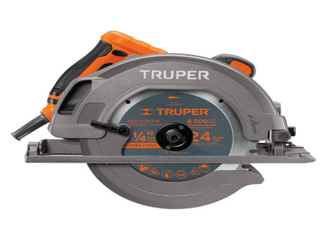 SIERRA CIRCULAR 7-1/4′, 1750W, TRUPER PRO   11004