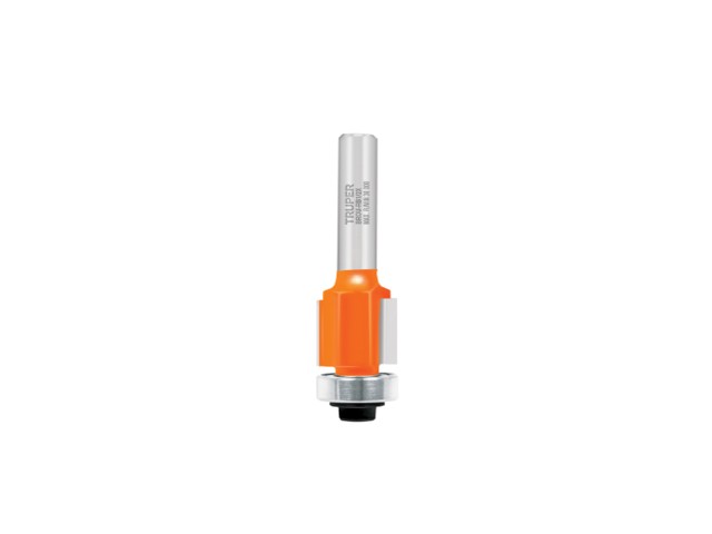 BROCA PARA ROUTER, CORTE RECTO, 1/2′ CON BALERO, TRUPER   11444