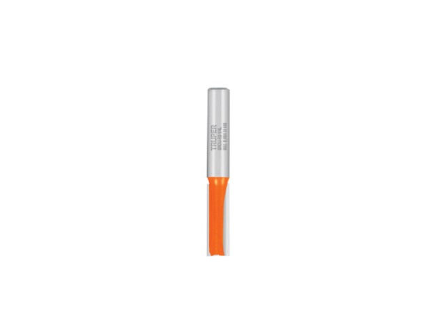 BROCA PARA ROUTER, RECTA 2 FILOS, 1/4′, LARGA, TRUPER    11453