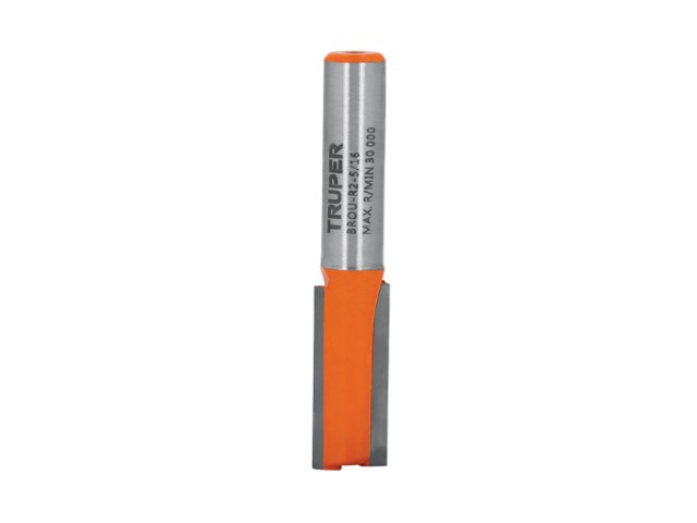 BROCA PARA ROUTER, RECTA 2 FILOS, 5/16′, TRUPER    11454