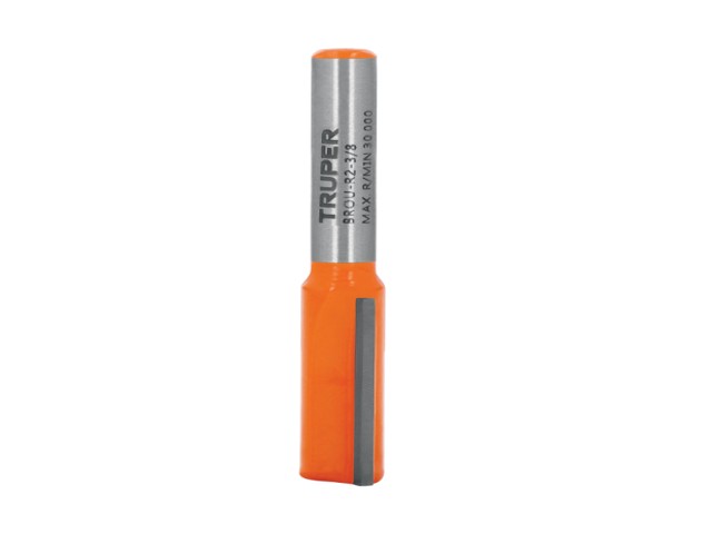 BROCA PARA ROUTER, RECTA 2 FILOS, 3/8′, TRUPER   11455