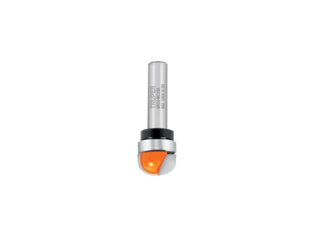 BROCA PARA ROUTER, MEDIA CAÑA, 1/2′ CON BALERO, TRUPER   11464