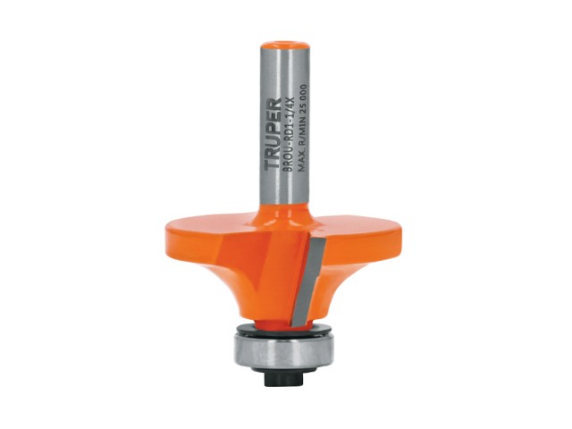 BROCA PARA ROUTER, REDONDEADO, 1-1/4′ CON BALERO, TRUPER   11470