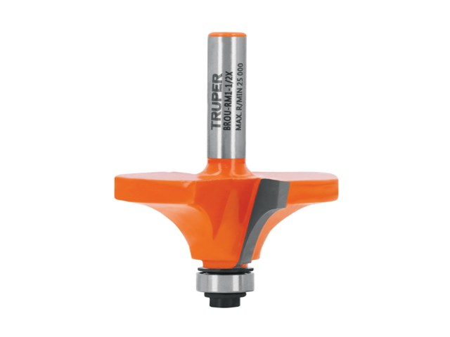 BROCA PARA ROUTER, REDONDEADO CON MOLDURA, 1-1/2′ CON BALERO  11474