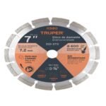 DISCO DE DIAMANTE DE 7' X 2.5 MM, RIN SEGMENTADO, TRUPER   11580