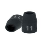 DADO CUADRO 1/2' DE IMPACTO 6 PUNTAS DE 11 MM, TRUPER  12411