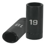DADO LARGO CUADRO 1/2' DE IMPACTO 6 PUNTAS DE 19 MM, TRUPER  12431