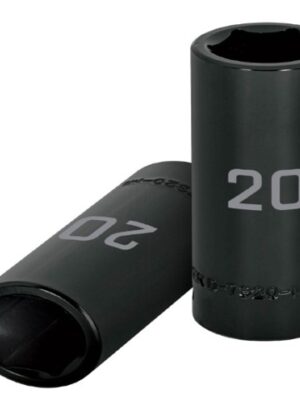 DADO LARGO CUADRO 1/2' DE IMPACTO 6 PUNTAS DE 20 MM, TRUPER  12432