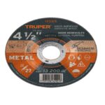 DISCO TIPO 27 DE 4-1/2' X 6.4 MM PARA DESBASTE DE METAL    12565