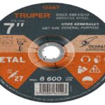 DISCO TIPO 27 DE 7' X 6.4 MM PARA DESBASTE DE METAL, TRUPER   12567