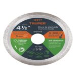 DISCO DE DIAMANTE DE 4-1/2' X 1.6 MM, RIN CONTINUO, TRUPER   12977