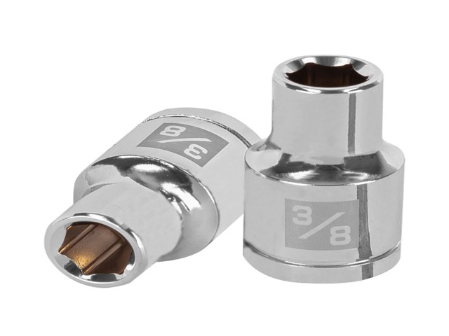 DADO DE 3/8′, 6 PUNTAS, CUADRO 1/2′, TRUPER    13230