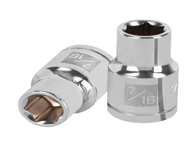 DADO DE 7/16′, 6 PUNTAS, CUADRO 1/2′, TRUPER    13231