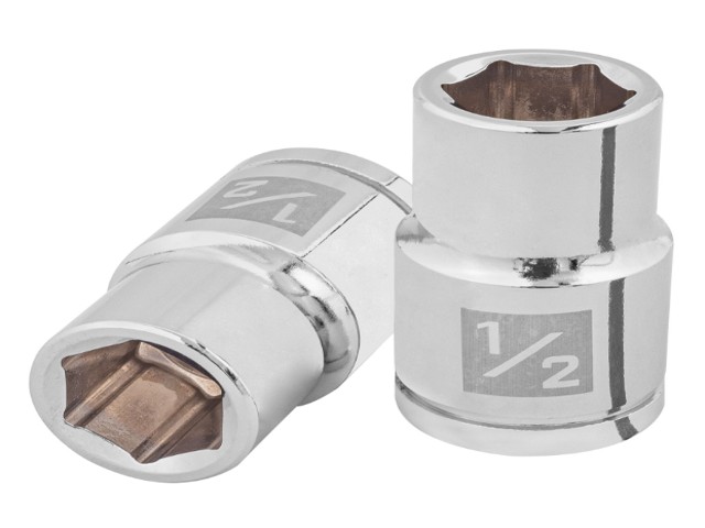 DADO DE 1/2′, 6 PUNTAS, CUADRO 1/2′, TRUPER    13232