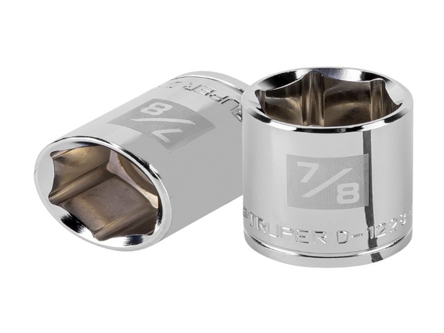 DADO DE 7/8′, 6 PUNTAS, CUADRO 1/2′, TRUPER   13238
