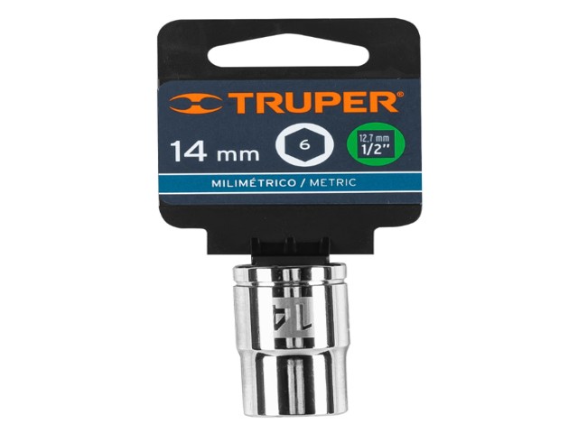 DADO DE 14 MM, 6 PUNTAS, CUADRO 1/2', TRUPER 13264 - Image 2