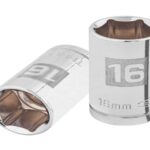 DADO DE 16 MM, 6 PUNTAS, CUADRO 1/2', TRUPER   13266