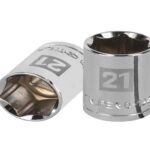DADO DE 21 MM, 6 PUNTAS, CUADRO 1/2', TRUPER   13271