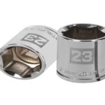 DADO DE 23 MM, 6 PUNTAS, CUADRO 1/2', TRUPER   13273