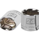 DADO DE 24 MM, 6 PUNTAS, CUADRO 1/2', TRUPER    13274