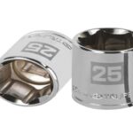 DADO DE 25 MM, 6 PUNTAS, CUADRO 1/2', TRUPER    13275