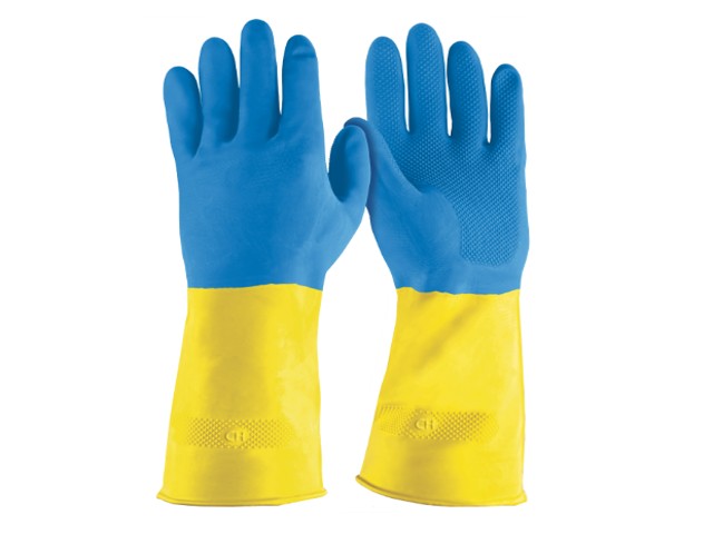 GUANTES DE LÁTEX REFORZADOS PARA LIMPIEZA, G, TRUPER   15269
