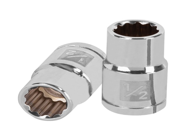 DADO DE 1/2′, 12 PUNTAS, CUADRO 1/2′, TRUPER    13302
