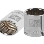 DADO DE 13/16', 12 PUNTAS, CUADRO 1/2', TRUPER   13307