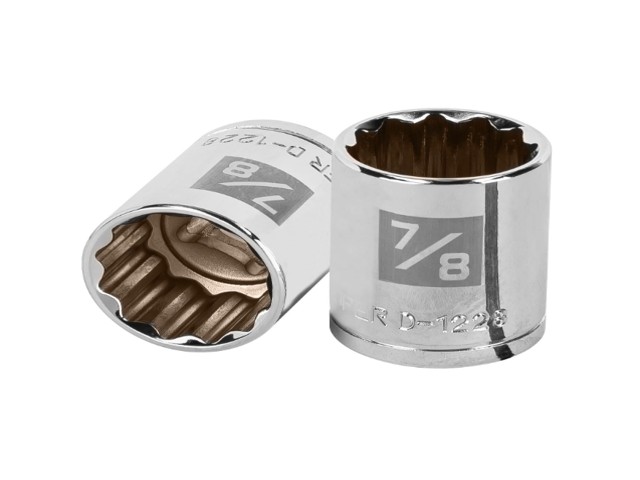 DADO DE 7/8′, 12 PUNTAS, CUADRO 1/2′, TRUPER   13308