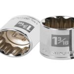 DADO DE 1-3/16', 12 PUNTAS, CUADRO 1/2', TRUPER    13313