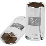 DADO LARGO DE 7/8', 6 PUNTAS, CUADRO 1/2', TRUPER   13331