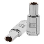 DADO LARGO DE 10 MM, 6 PUNTAS, CUADRO 1/2', TRUPER   13350