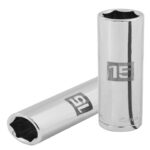 DADO LARGO DE 15 MM, 6 PUNTAS, CUADRO 1/2', TRUPER   13355