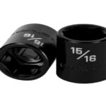 DADO DE IMPACTO DE 15/16', 6 PUNTAS, CUADRO 1/2', TRUPER   13384