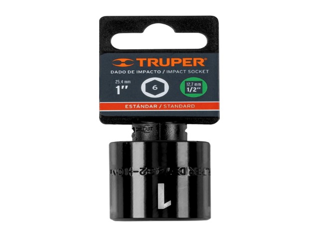 DADO DE IMPACTO DE 1', 6 PUNTAS, CUADRO 1/2', TRUPER 13385 - Image 2