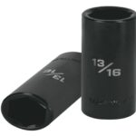 DADO LARGO IMPACTO DE 13/16', 6 PUNTAS, CUADRO 1/2', TRUPER   13393