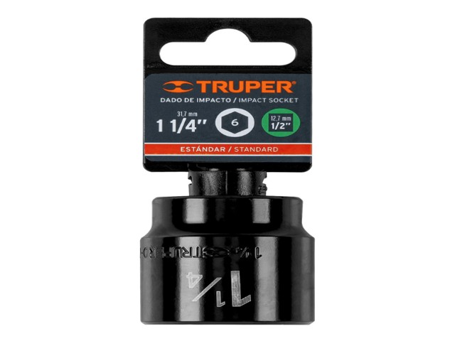 DADO DE IMPACTO DE 1-1/4', 6 PUNTAS, CUADRO 1/2', TRUPER 13399 - Image 2