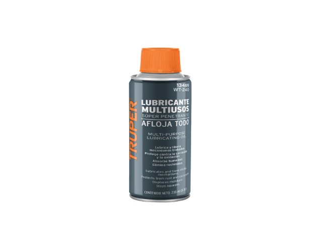 LUBRICANTE MULTIUSOS EN AEROSOL, 235ML (8OZ), TRUPER    13469