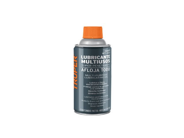 LUBRICANTE MULTIUSOS EN AEROSOL, 400ML (14OZ), TRUPER     13471
