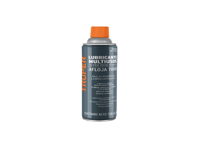 LUBRICANTE MULTIUSOS EN AEROSOL, 550ML (19OZ), TRUPER    13472
